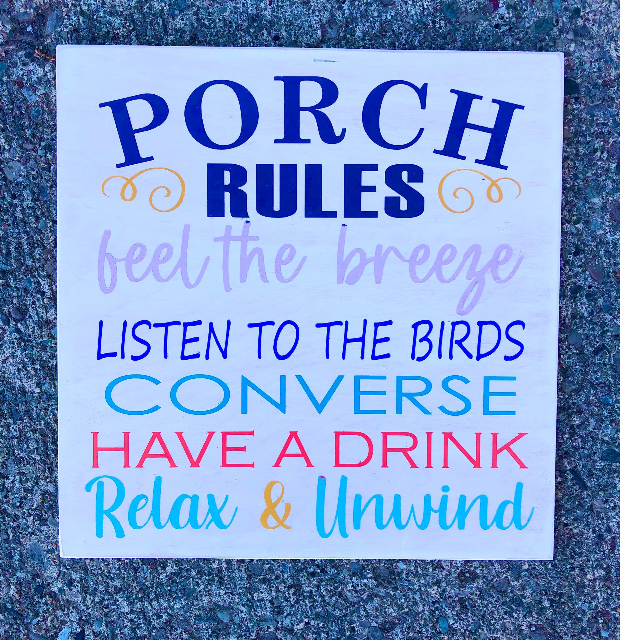 porch rules 