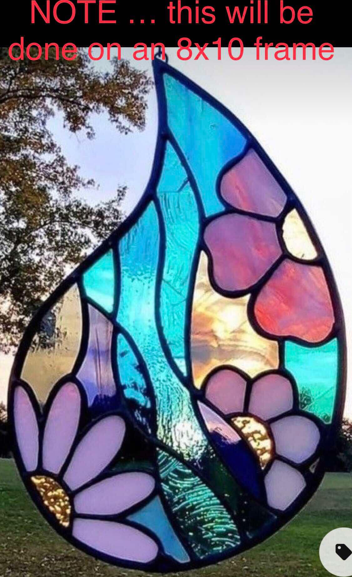 floral shaped