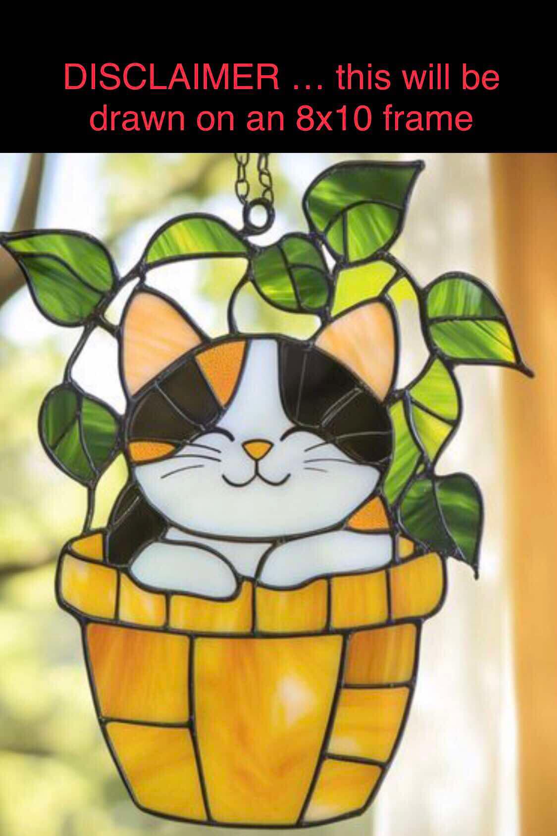 Cat in a basket 