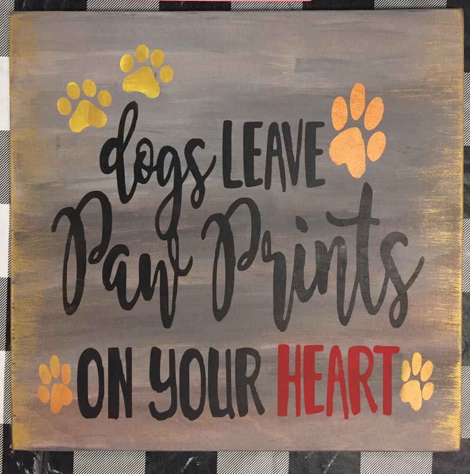 paw prints 