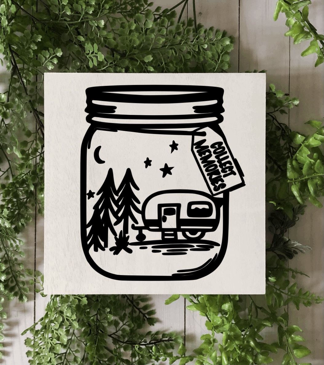 Collect Moments jar 12x12