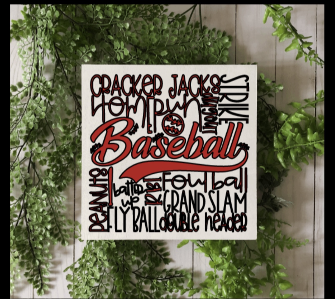 Baseball 12x12