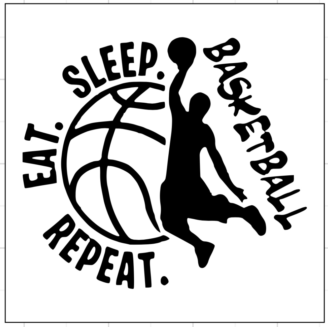Basketball sleep repeat