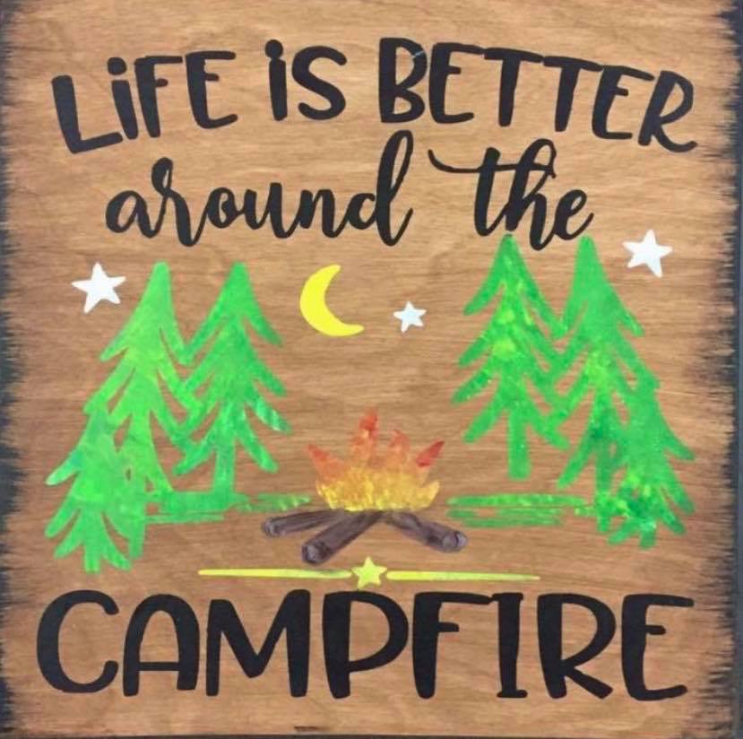 Campfire 12x12