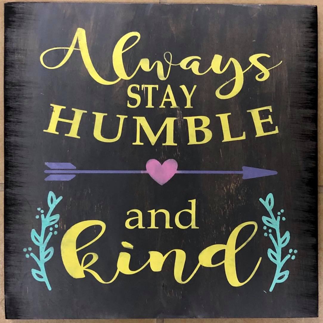 humble and Kind 12x12