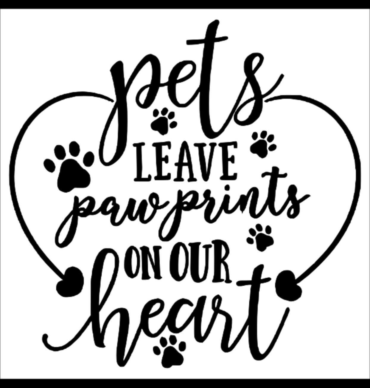 Pets Hearts 12x12