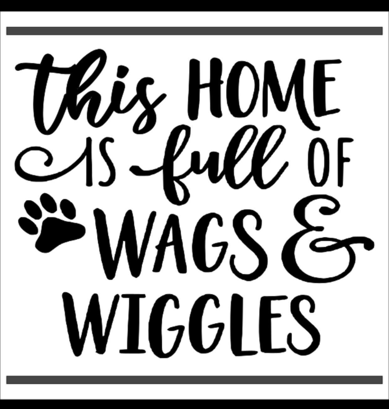 Wags and Wiggles 12x12